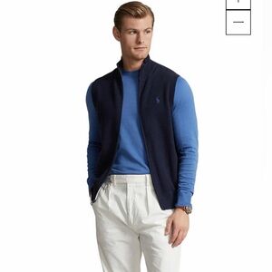 Ralph Lauren Dark Blue Knit Vest